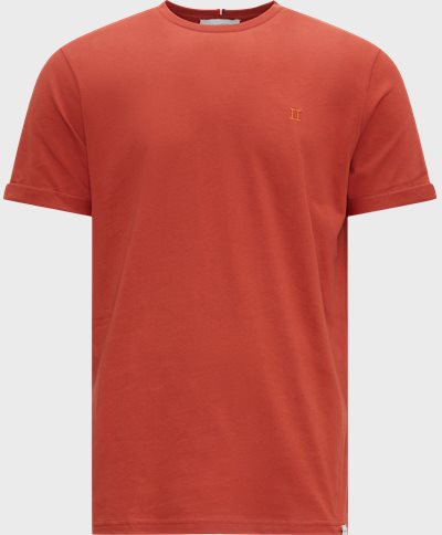 Les Deux T-shirts NØRREGAARD T-SHIRT LDM101155 Röd